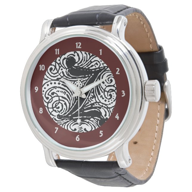 Finare Brev Z Monogram Z Monarchia Z Armbandsur (Vinklad)