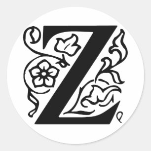 FINARE BREV Z RUNT KLISTERMÄRKE