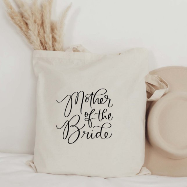 Finare Budens mamma Hand Lettered Tote Bag Tygkasse (Skapare uppladdad)