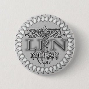 Finare Caduceus LPN sjuksköterska Knapp