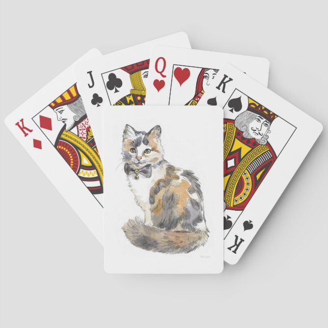 Finare Calico Cat Casinokort (Baksidan)