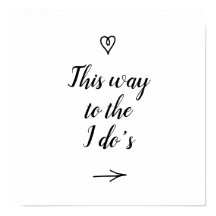 Finare Calligrafi på det här sättet till I Do's Br