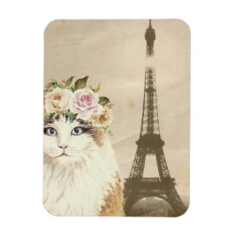 Finare Cat & Eiffel Torn Magnet