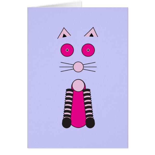 FINARE CAT HÄLSNINGSKORT (Framsidan)