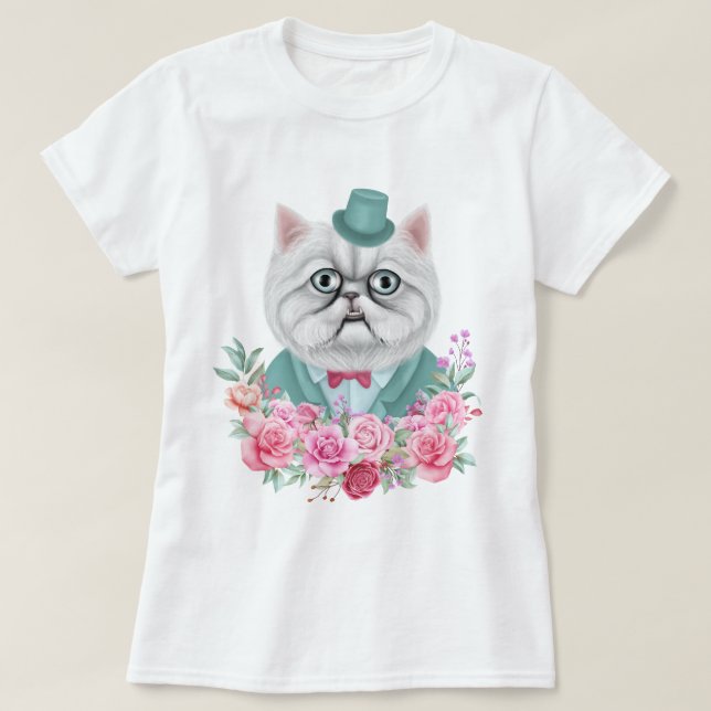 Finare Cat T-Shirt (Design framsida)