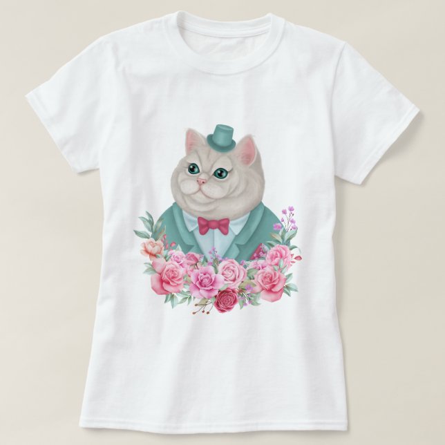 Finare Cat T-Shirt (Design framsida)