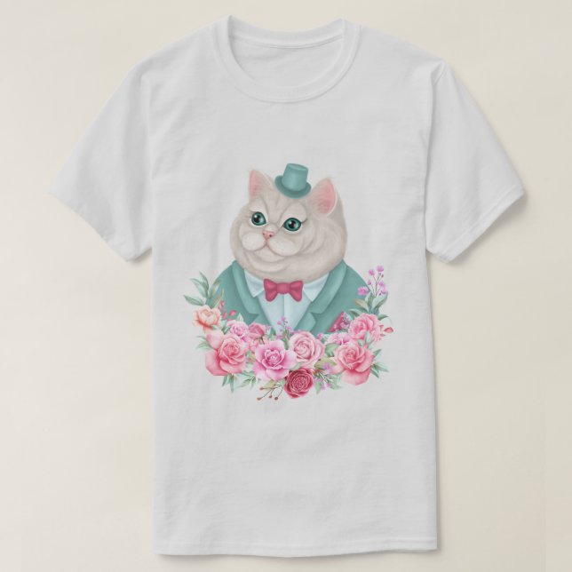 Finare Cat T Shirt (Design framsida)