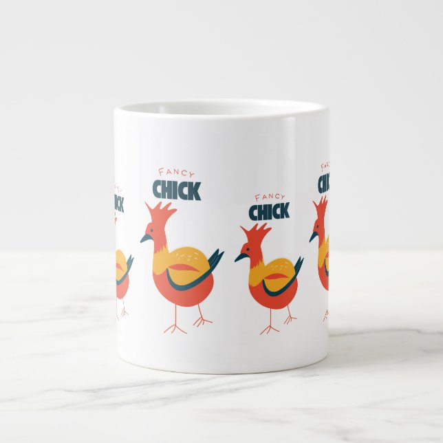 Finare Chick Jumbo Mugg (Framsidan)
