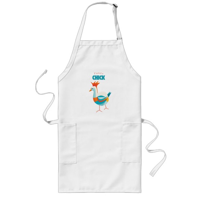 Finare Chick Långt Förkläde (Framsidan)