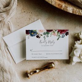 Finare Classic Flowers-Bröllop OSA Card