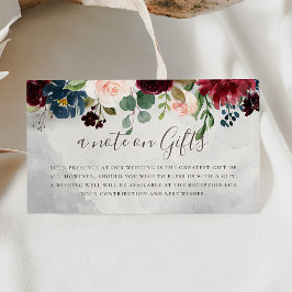 Finare Classic Ro Flowers Bröllop Wishing well Tilläggskort