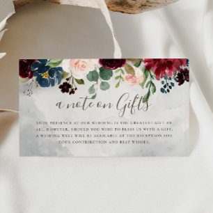 Finare Classic Ro Flowers Bröllop Wishing well Tilläggskort