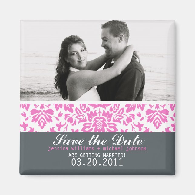 Finare Damask Magnet (Framsidan)
