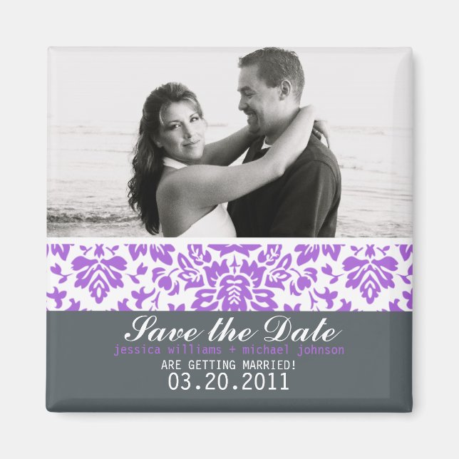 Finare Damask Magnet (Framsidan)