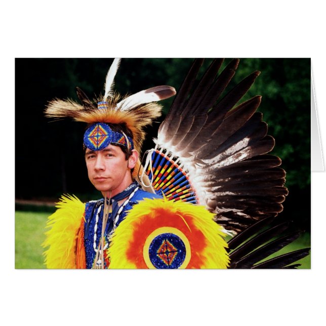 finare dancer hälsningskort (Framsidan Horizontal)