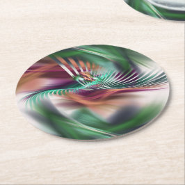 Finare Dancer Underlägg Papper Rund