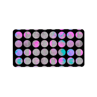 Finare Dots Adressetikett