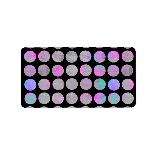 Finare Dots Adressetikett (Framsidan)