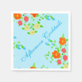 Finare eftermiddag färglös pappersservett