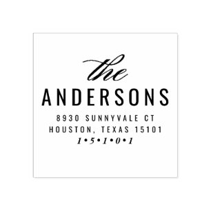 Finare efternamn, Returadress Frimärke Stämpel