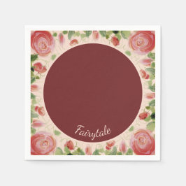 Finare Fairy Tale Flowved Pappersservett