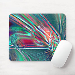 Finare färg rött till grönt blekt och digitalt skr musmatta