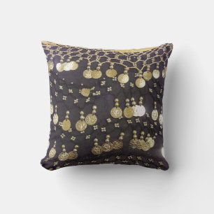 Finare Faux Shiny Mynt Gypsy Scarf Kudde