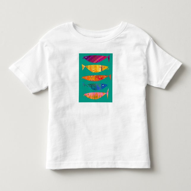 Finare Fish Kids T-shirt (Framsida)