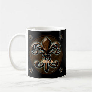 Finare Fleur De Lis Kaffemugg