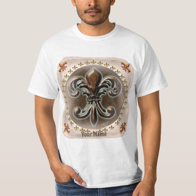 Finare Fleur De Lis t-shirt (Framsida)