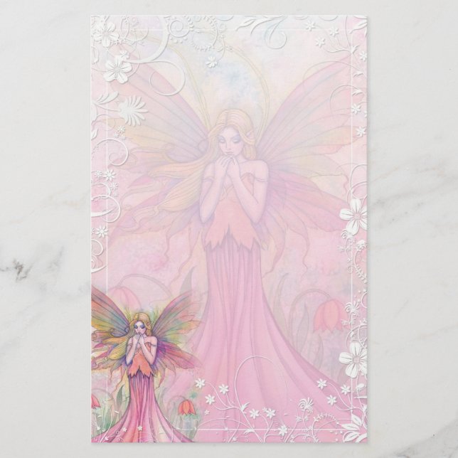 Finare Flower Fairy Stationery av Molly Harrison Brevpapper (Framsida)