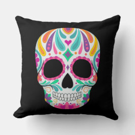 Finare Flowwwalls Sugar Skull Kudde