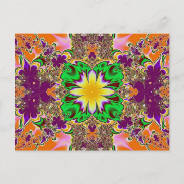 Finare Fractal vykort (Framsida)