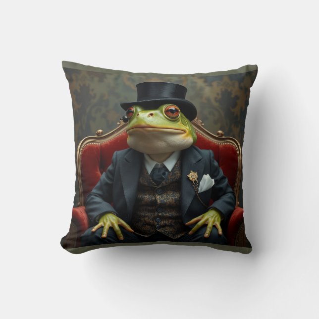 Finare Frog Kudde (Framsida)