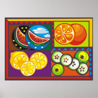 Finare Fruits Poster