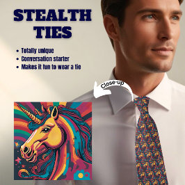 Finare Golden Unicorn Stealth Tie Slips
