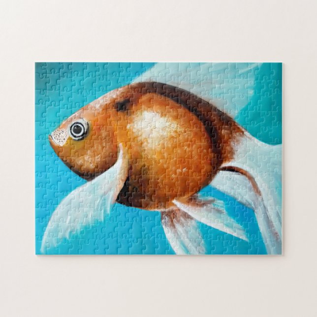 Finare Goldfish Pussel (Horisontell)
