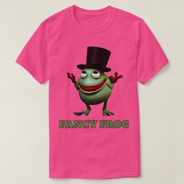 Finare groda t shirt (Design framsida)