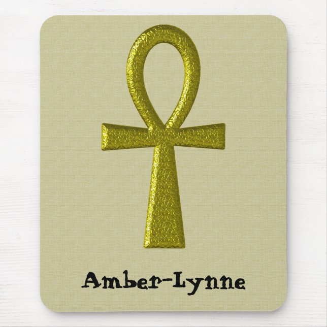 Finare Guld Ankh Mousepad Musmatta (Framsidan)