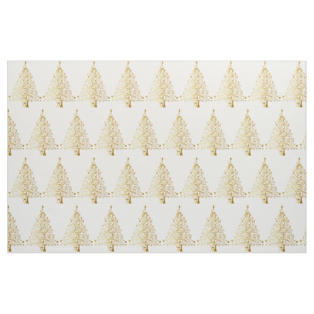 Finare Guld Julgran Thunder_Cove Tyg (Fat Quarter)