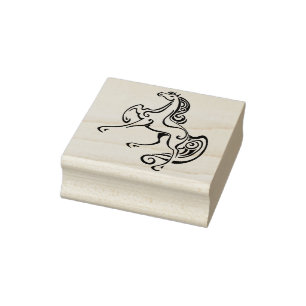 finare hästkonst frimärke stämpel