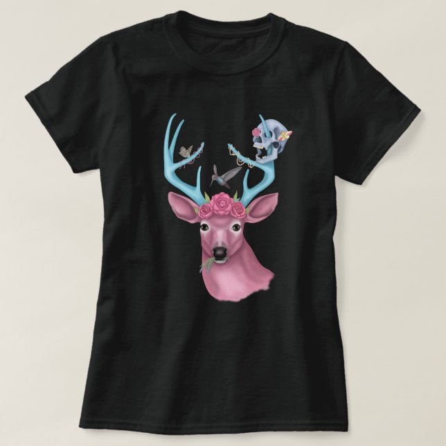 Finare hjort t shirt (Design framsida)