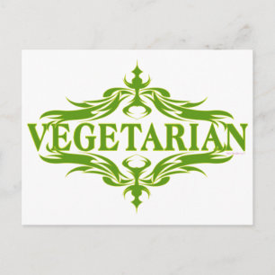 Finare i Grönt - Vegetarian Vykort