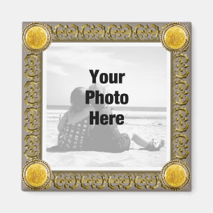 Finare inramad fotomagnet magnet