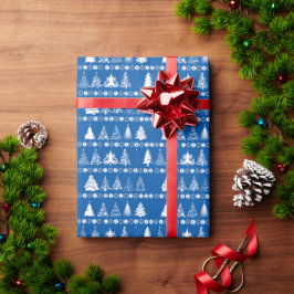 Finare Julgran Blue Presentpapper