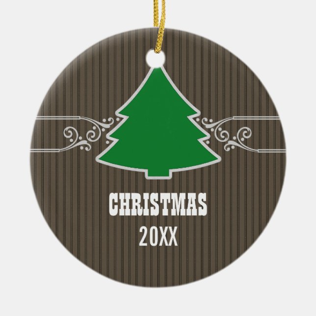 Finare Julgran Swirls Ornament (Framsidan)