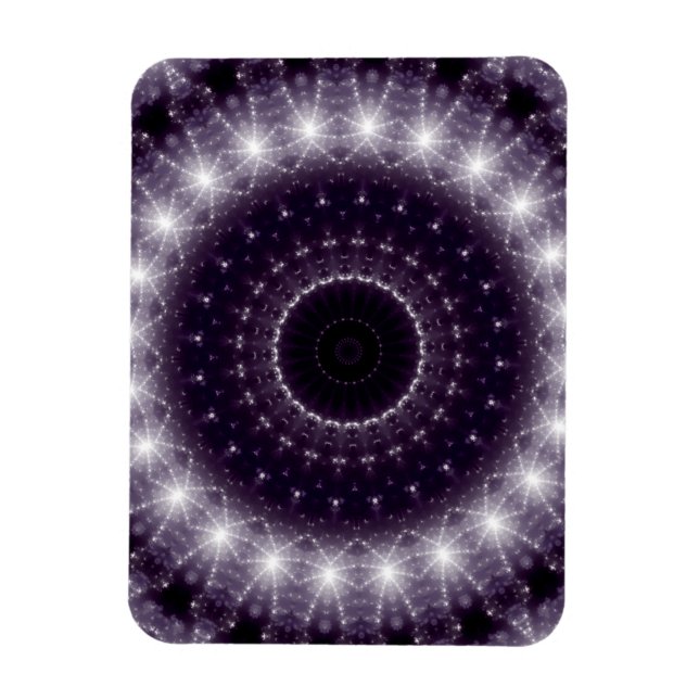 Finare känslig Svartvit runda Snöre Magnet (Vertikal)