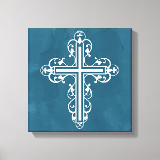 Finare Kor Design nr 13 Blue Canvastryck