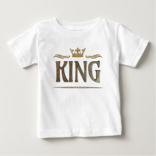 Finare Kung Lettering - Stormedeltida Royalet Kron T Shirt