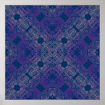 finare lila arabesque design